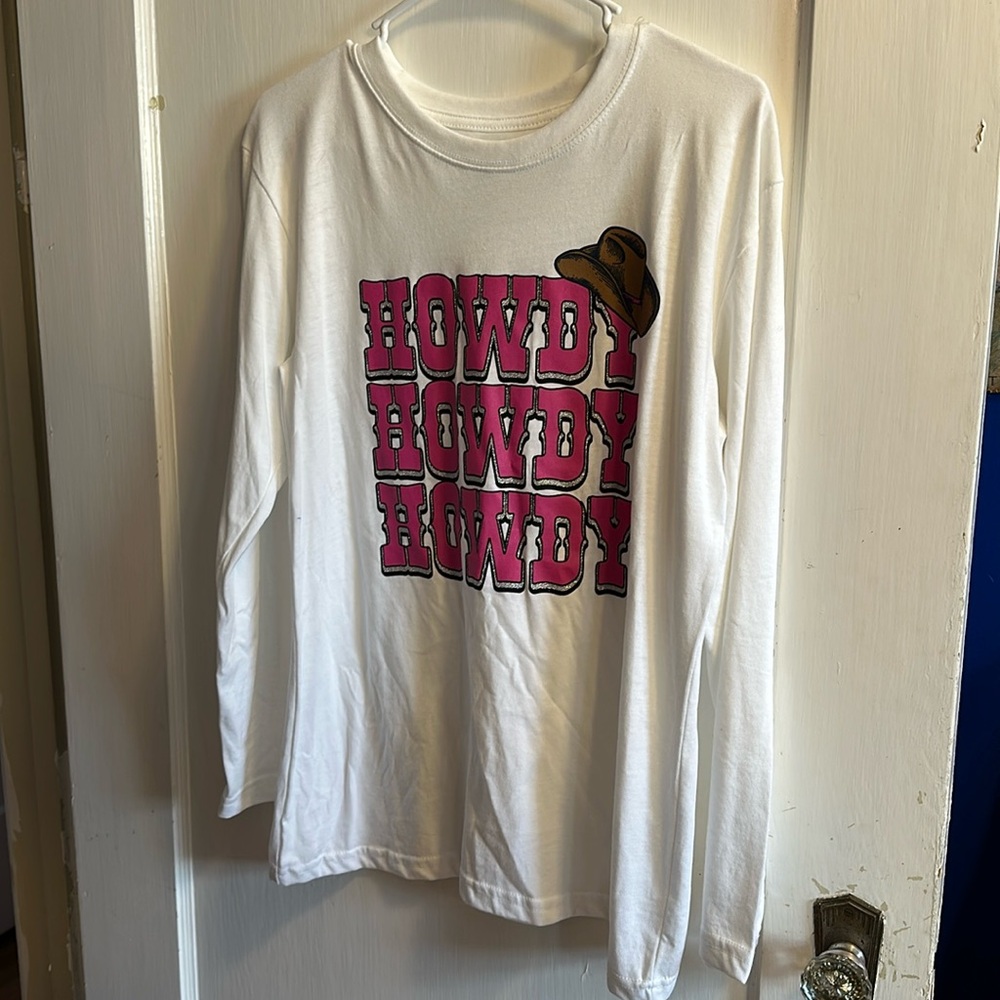 Howdy Long Sleeve T Shirt